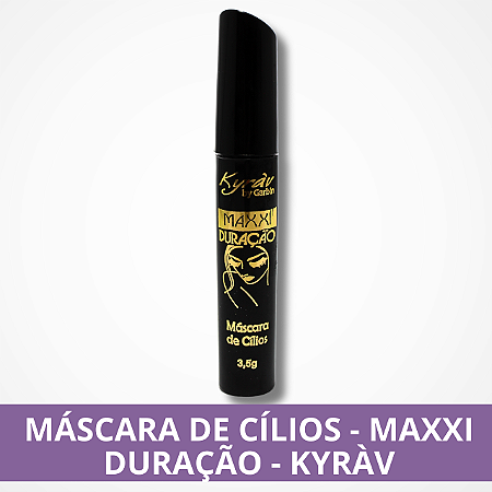 Máscara de Cílios - Maxxi Duração - Kyràv