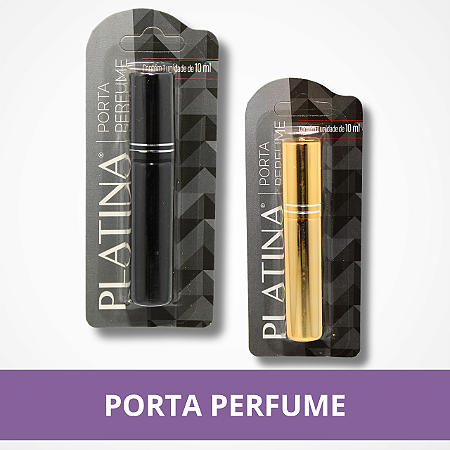 Porta Perfume - Platina