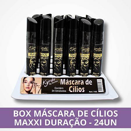 Box Máscara de Cílios Maxxi Duração - 24un.