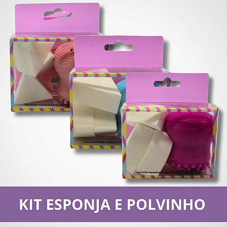 Kit Esponja e Polvinho