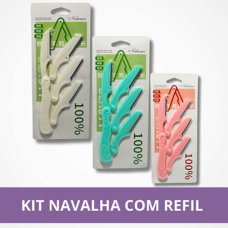 Kit Navalha com Refil