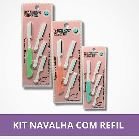Kit Navalha com Refil