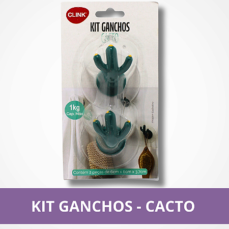 Kit Gancho Cacto