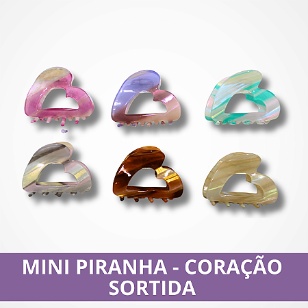 Mini Piranha Coração - Sortido