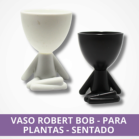 Vaso Robert Bob - Para Planta - Sentado