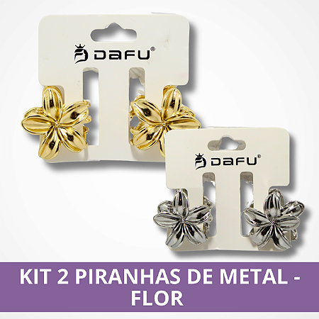 Kit 2 Mini Piranhas - Flor