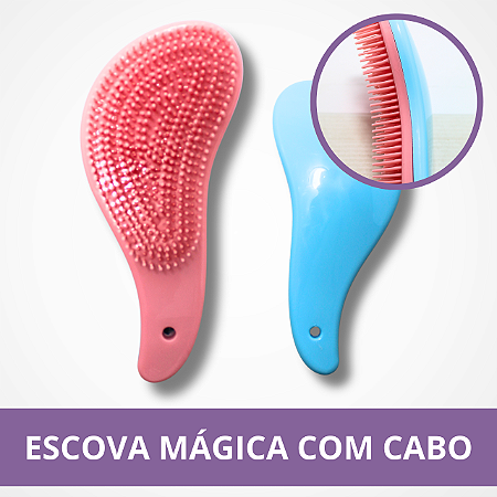 Escova Mágica Com Cabo