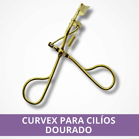 Curvex para Cílios Dourado