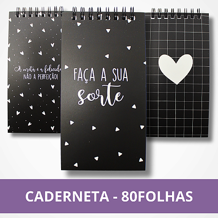 Caderneta - 80Folhas