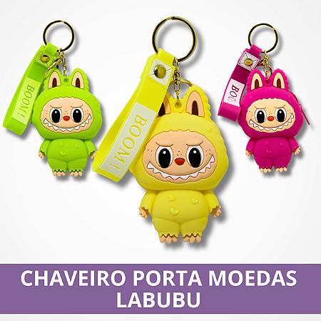 Chaveiro Porta Moedas - Labubu