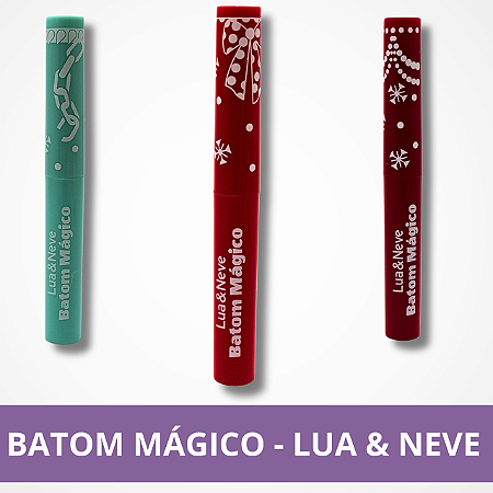 Batom Mágico - Lua&Neve