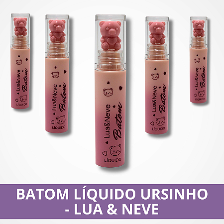 Batom Líquido Ursinho - Lua&Neve