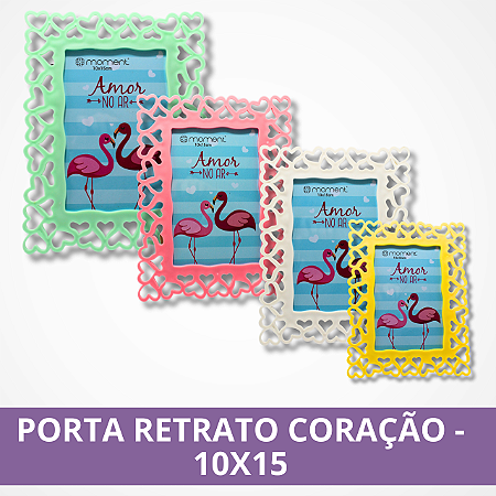 Porta Retrato Coração - 10x15cm