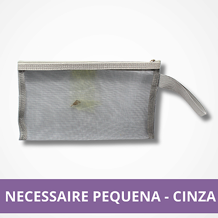 Necessaire Pequena - Cinza