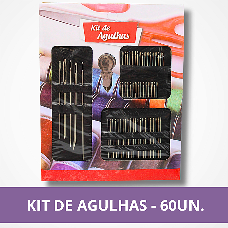 Kit de Agulhas - 60Un.