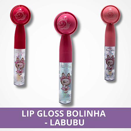 Lip Gloss Bolinha - Labubu
