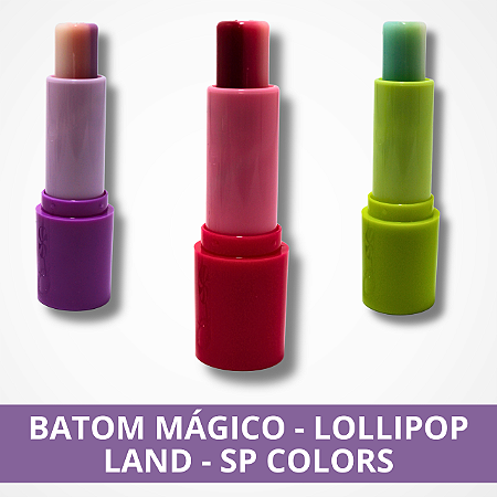 Batom Mágico - Lollipop Land - SP COLORS