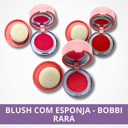 Blush com Esponja - Bobbi Rara