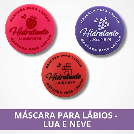 Hidratante Máscara de Lábios - Lua e Neve