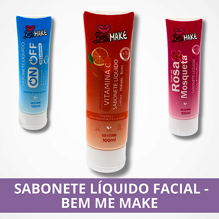 Sabonete Líquido Facial - Bem Me Make