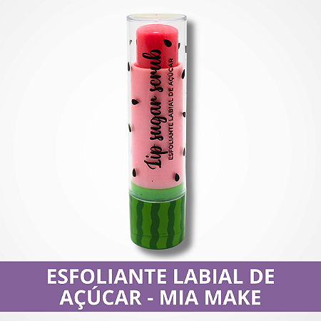 Esfoliante Labial de Açúcar - MiaMake