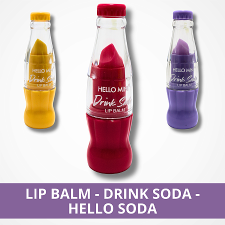 Lip Balm - Drink Soda - Hello Mini