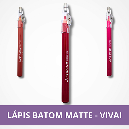 Lápis Batom Matte - Vivai