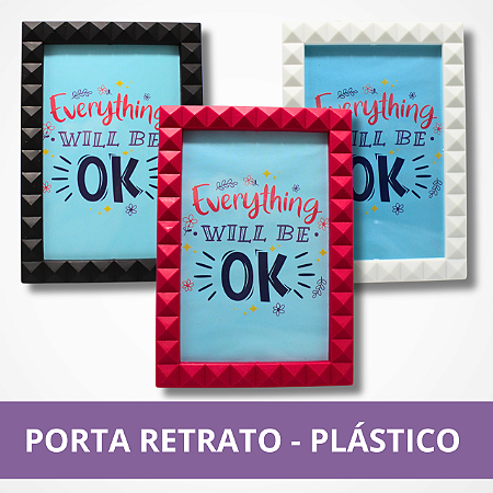 Porta Retrato de Plástico