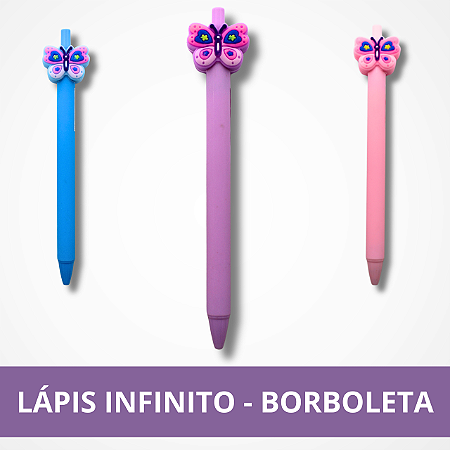 Lápis Infinito - Borboleta