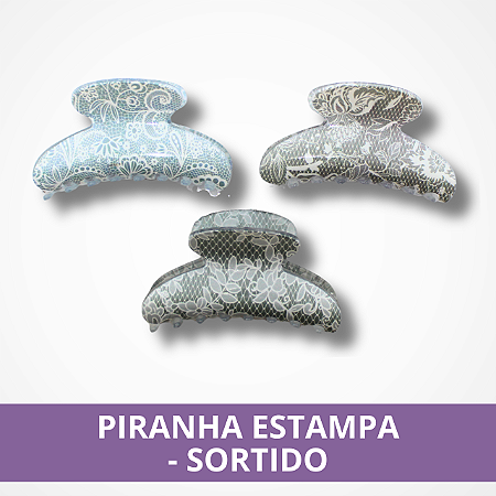 Piranha Estampa - Sortido