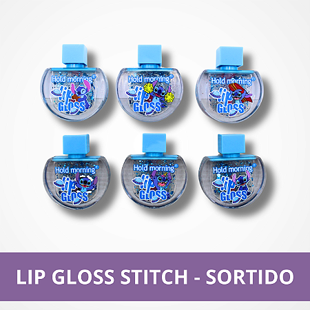 Lip Gloss - Stitch - Sortido