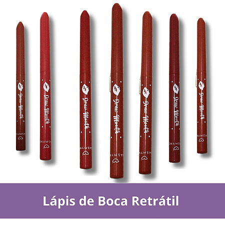 Lápis De Boca Retrátil