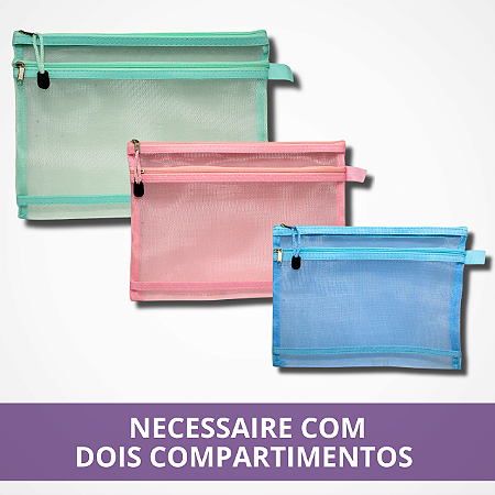 Necessaire Com Dois Compartimentos