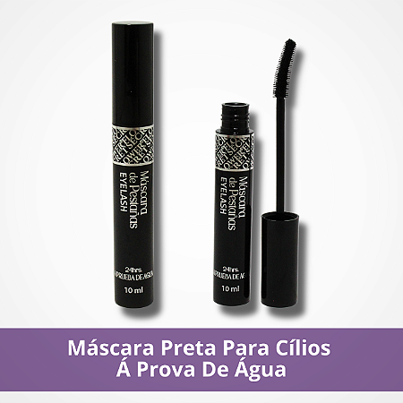 Máscara Preta Para Cílios - Á Prova De Água