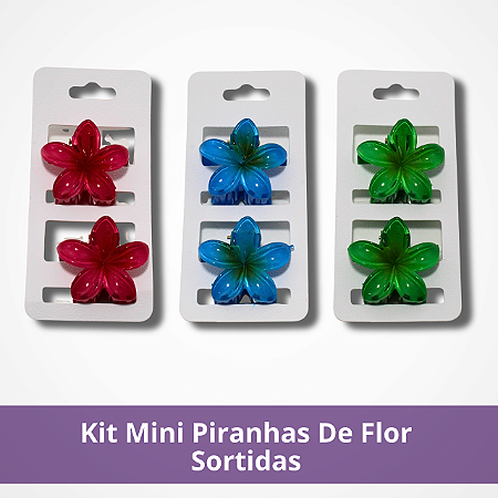 Kit Mini Piranhas De Flor - Sortidas