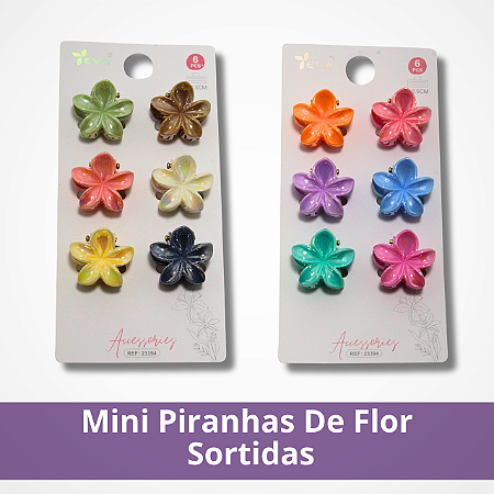 Mini Piranhas De Flor - Sortidas