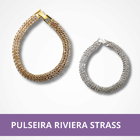 Pulseira Riviera Strass