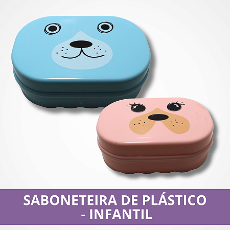 Saboneteira de Plástico - Infantil