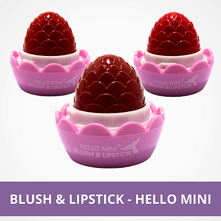 Blush & LipStick - Sereia - Hello Mini