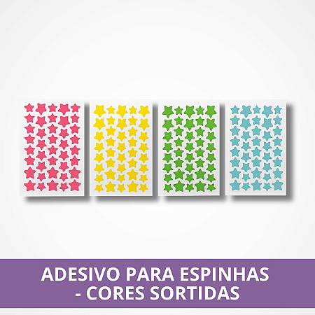 Adesivo para Espinha - Cores Sortidas