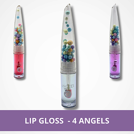 Lip Gloss com Bolinha - 4Angels