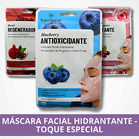 Máscara Facial Hidratante - Toque Especial