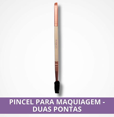 Pincel para Maquiagem - Duas Pontas