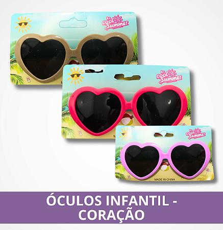 Óculos Infantil - Coração