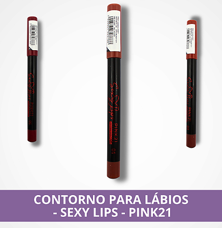 Contorno Labial - Sexy Lips - Pink21