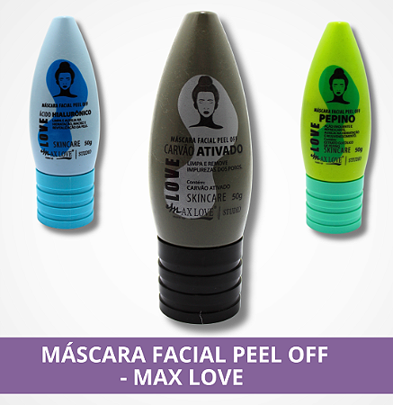 Máscara Facial - Peel Off - Max Love