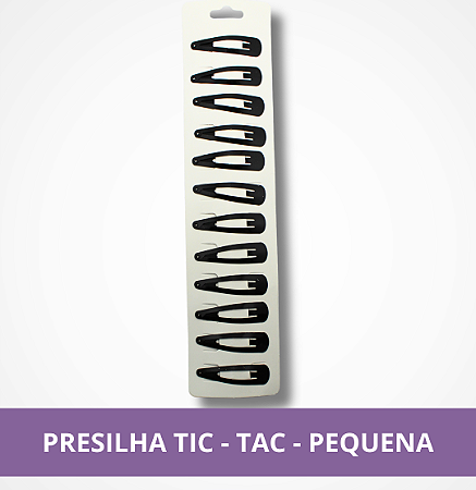 Presilha Tic - Tac - Pequena