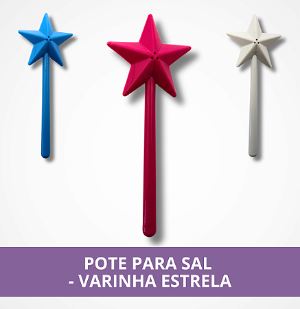 Pote Para Sal - Varinha Estrela