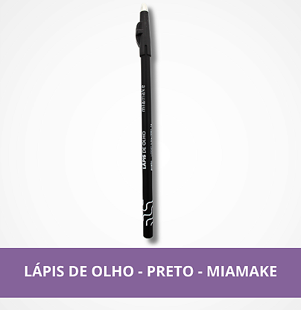 Lápis de Olho - Preto - MiaMake