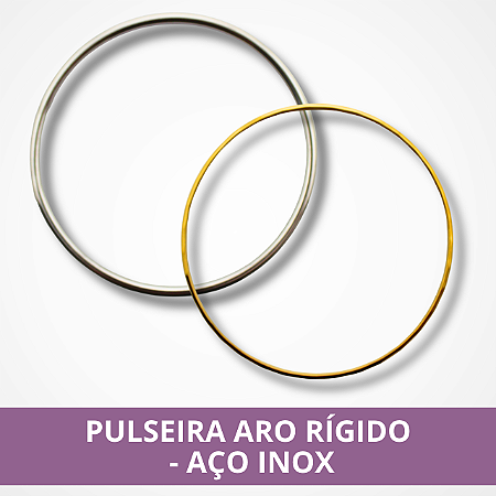 Pulseira Aro Rígido - Aço Inox